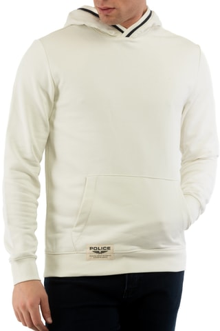 Felpa con cappuccio - Bianco