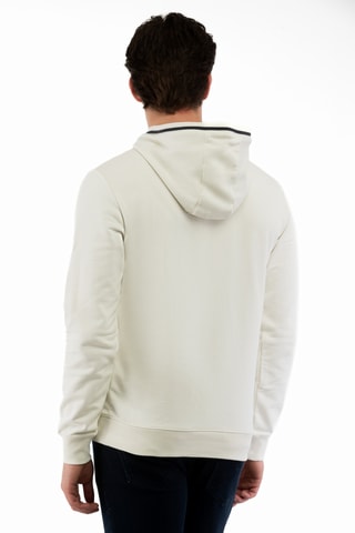 Felpa con cappuccio - Bianco