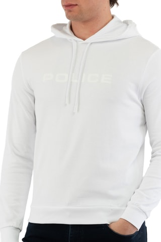 Felpa con cappuccio - Bianco