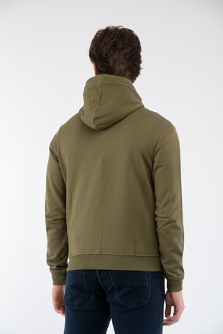 Felpa con cappuccio - Verde