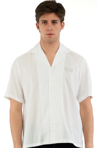 Camicia in lino - Bianco