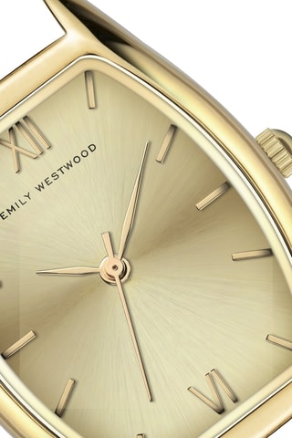 Stalen Quartz Horloge - Goudkleurig