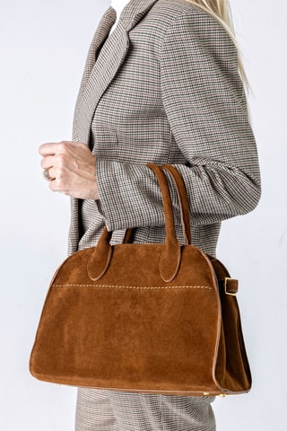 Handtas - Camel - Emily Westwood - Bruin