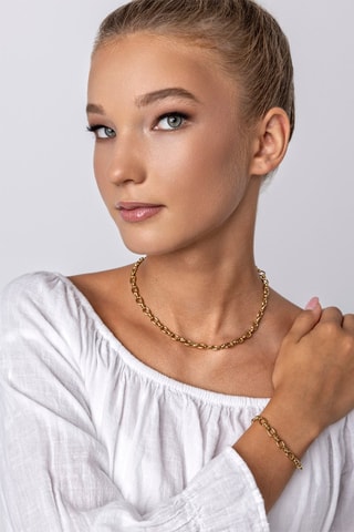 Ketting - Goudkleurig - Marc Malone