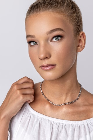 Ketting - Zilverkleurig - Marc Malone