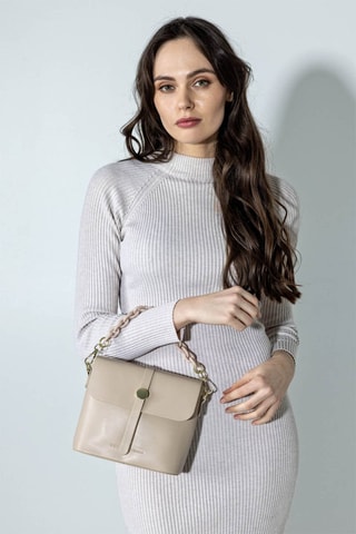 Handtas Quinn Beige - Emily Westwood - Lichtbruin