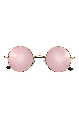 Zonnebril Dames Categorie 4 - Emily Westwood - Zwart, roze en goudkleurig