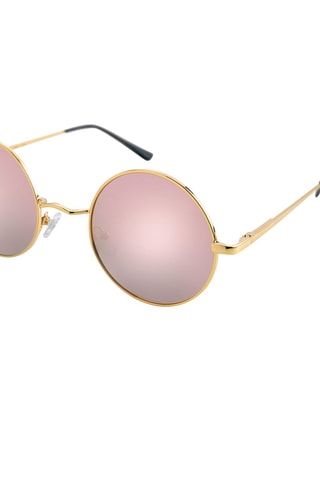 Zonnebril Dames Categorie 4 - Emily Westwood - Zwart, roze en goudkleurig