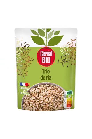 5 x Trio de riz au naturel - 220 g