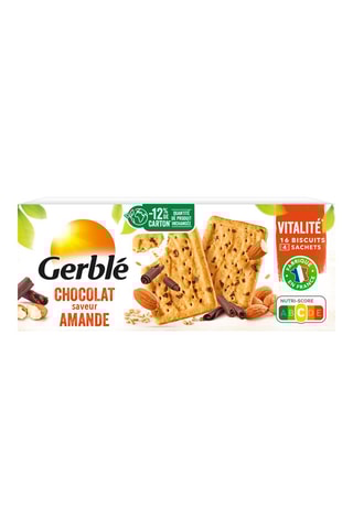 6 x Biscuit chocolat saveur amandes - 6 x 200 g