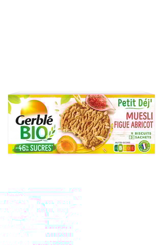 6 x Biscuits Petit Déj' Muesli bio - 132 g
