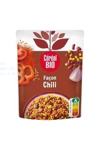 5 x Cuisiné Haricot rouges, Blé & Soja façon Chili - 220 g