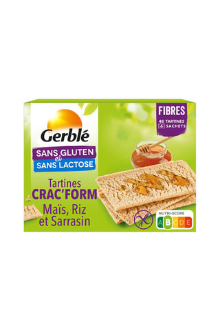 4 x Crac'Form maïs riz sarrasin - 210 g