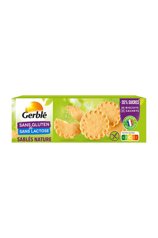 6 x Sablés Nature - 120 g