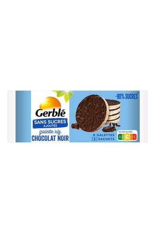 7 x Galettes riz choco noir - 130 g