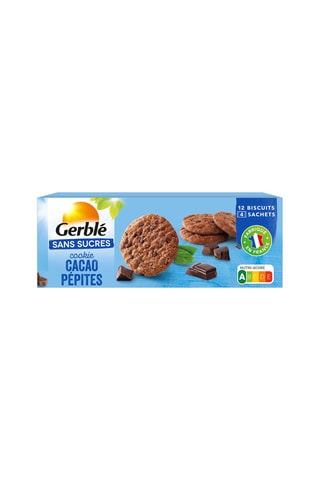 6 x Cookies Cacao Pépites - 130 g