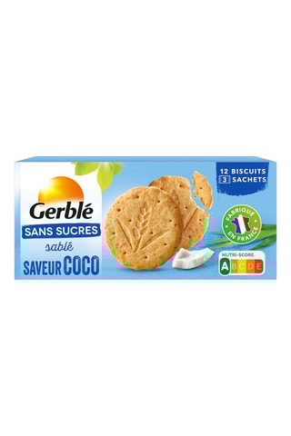 6 x Biscuits saveur coco - 132 g