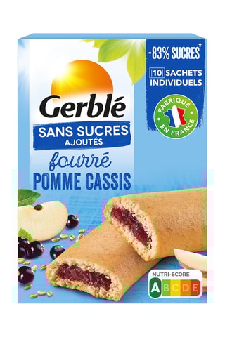 6 x Biscuits fourré pomme cassis - 180 g