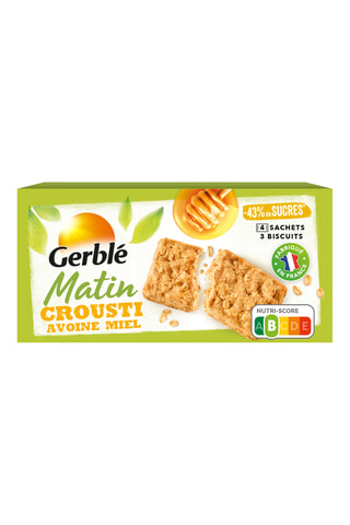 6 x Biscuits crousti miel - 6 x 4 sachets