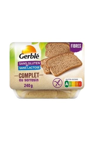 Pains complets sarrasin 3 x 240 g