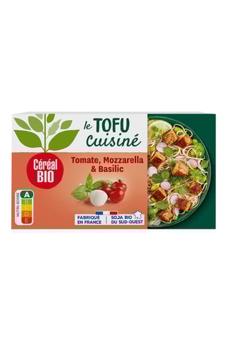 6 x Tofu cuisiné Tomate et mozzarella - 180 g