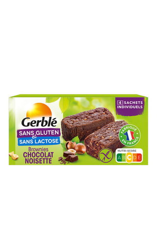 6 x Brownies Chocolat noisette sans gluten - 150 g