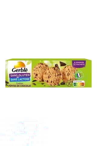 6 x Cookies aux pépites de chocolat sans gluten - 150 g