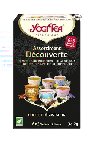 3 x Boite découverte - 3 x 18 sachets