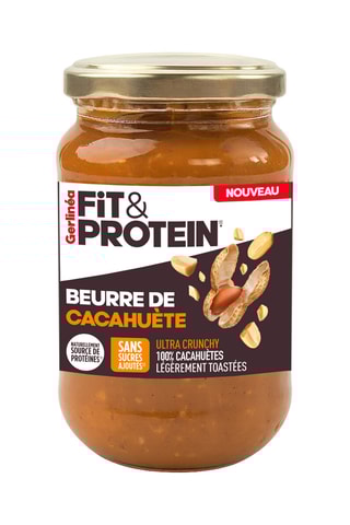 6 x Beurre de cacahuète crunchy - 6 x 350 g