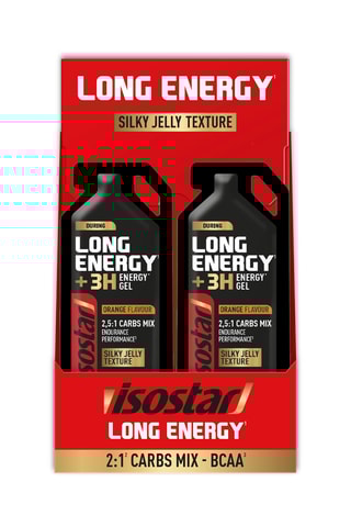 6 x Gel Longue Energy +3h Orange - 6 x 40 g