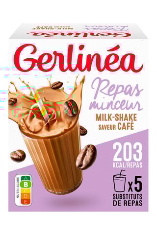 4 x Milk-shakes café - 5 repas