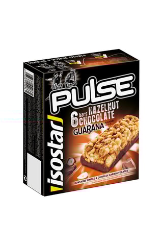6 x Barres énergétiques Pulse Noisette et choco - 138 g