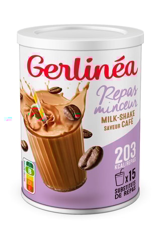 3 x Préparation minceur pour milk-shake au café - 450 g