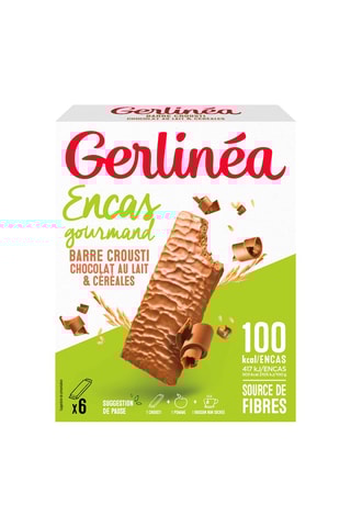 4 x Barres chocolat au lait et céréales - 120 g