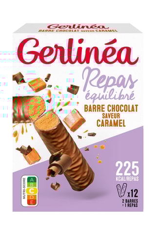 3 x 12 barres repas caramel - 372 g