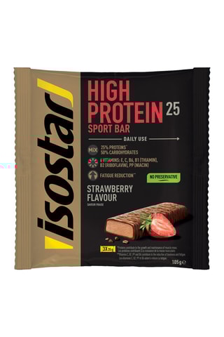 5 x 	Barres High Protein 25 Noisette - 105 g et 5 x 	Barres High Protein 25 Fraise - 105 g