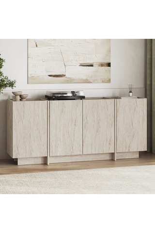 Console 4 portes - 180 x 45 x 80,2 cm