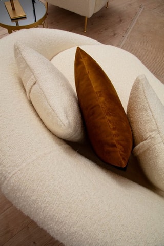 Canapé Eses - Crème - En polyester