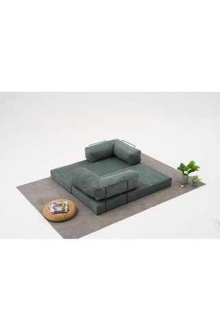 Canapé modulable convertible Comfort - Vert