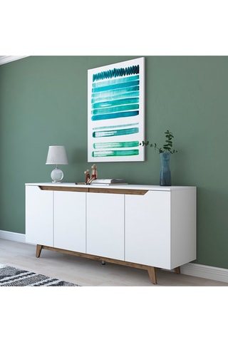 Buffet 4 portes - 180 x 78,6 x 45 cm