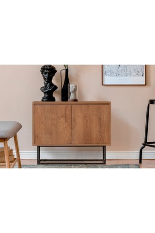 Meuble de rangement 2 portes - 90 x 36 x 15 cm