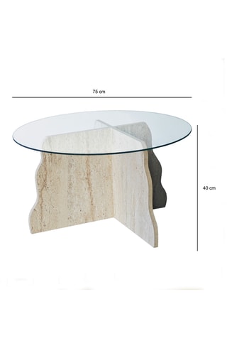 Table basse - 75 x 40 cm