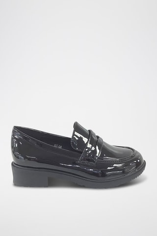 Derbies con brillo - Negro