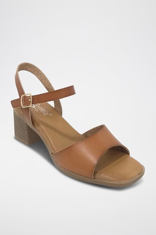 Sandalias de tacón - Camel