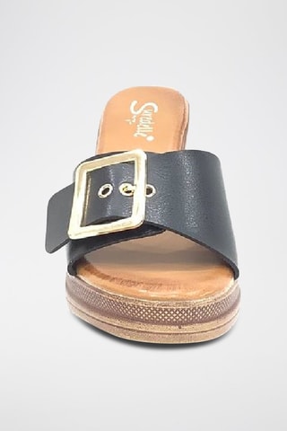 Sandalias de tacón - Negro