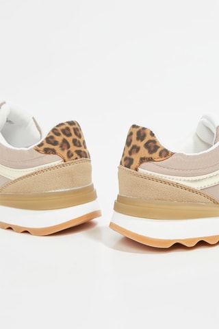 Zapatillas - Caqui y gris