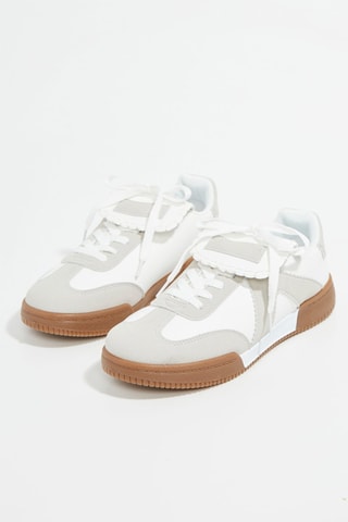 Zapatillas - Blanco y gris