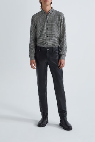 Chemise slim - Noir - IKKS