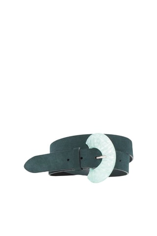 Cinto em couro - Verde-escuro - One Step
