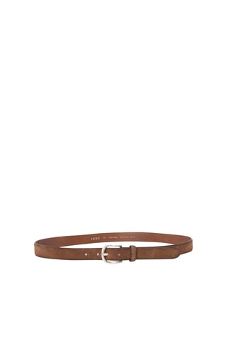 Ceinture en cuir - Marron - IKKS